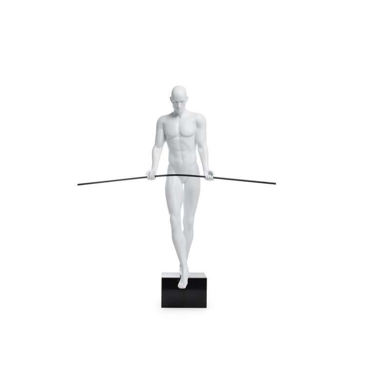 Orren Ellis Boligee Balancing Man Sculpture Wayfair.ca